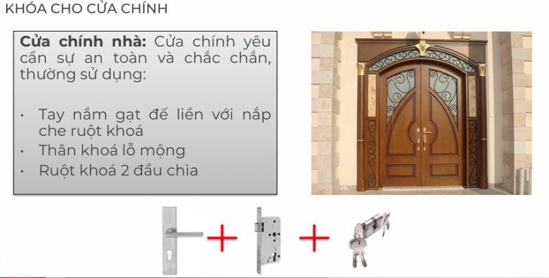 Tay nắm cửa đi