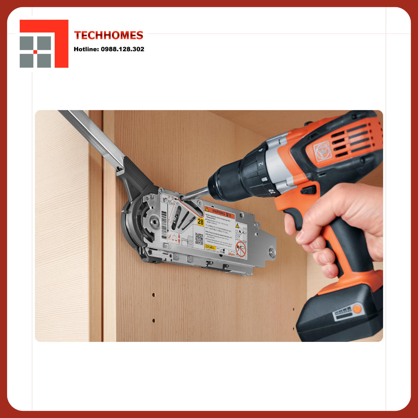 DÒNG TAY NÂNG BLUM AVENTOS HF - TAY NÂNG CÁNH ĐÔI, MỞ XẾP GẶP