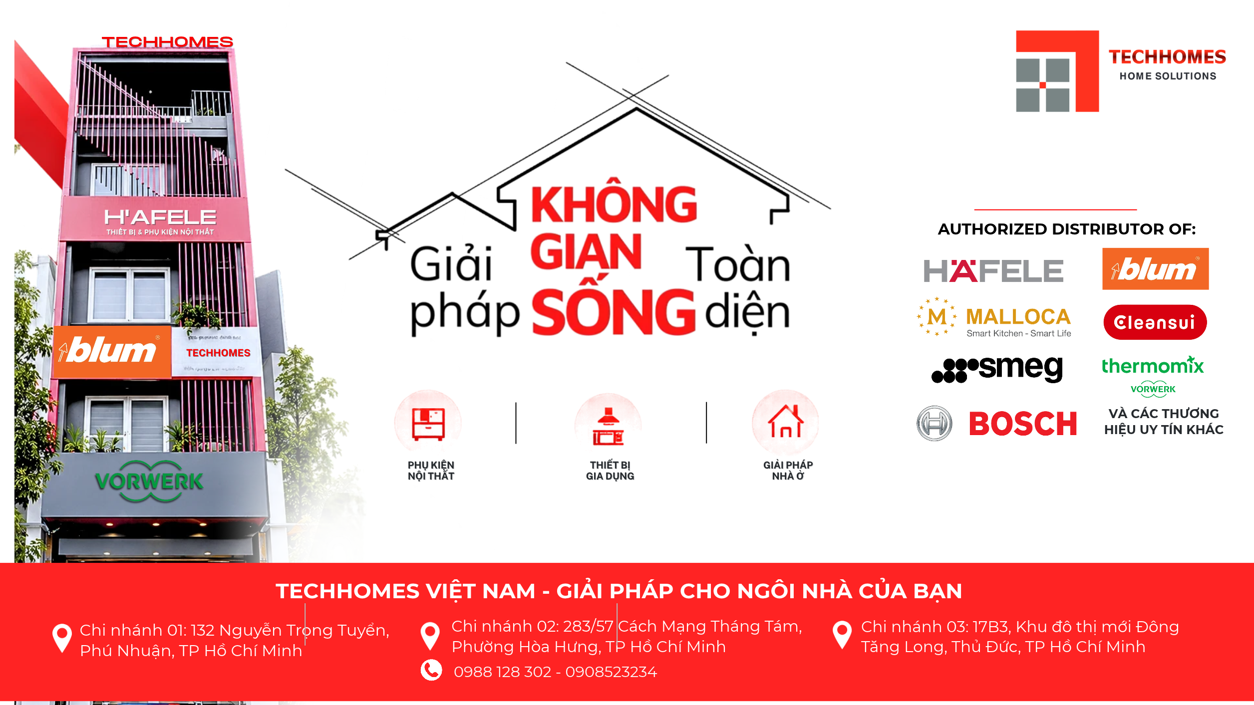 TECHHOMES Việt Nam - Giải pháp không gian sống toàn diện