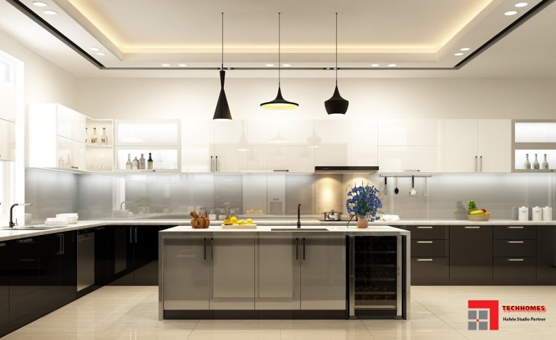Thiết kế bếp đẹp năm 2024