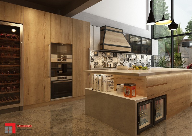 Thiết kế bếp đẹp năm 2024