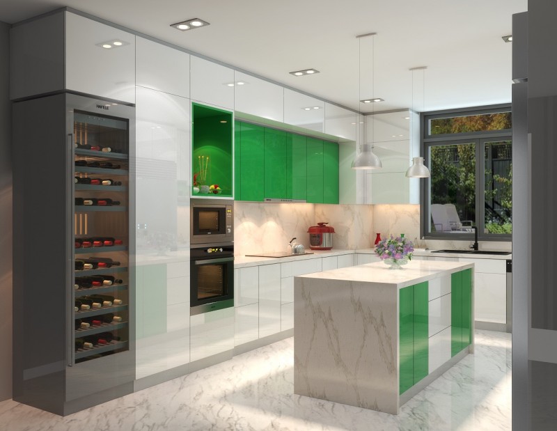 Thiết kế bếp đẹp năm 2024