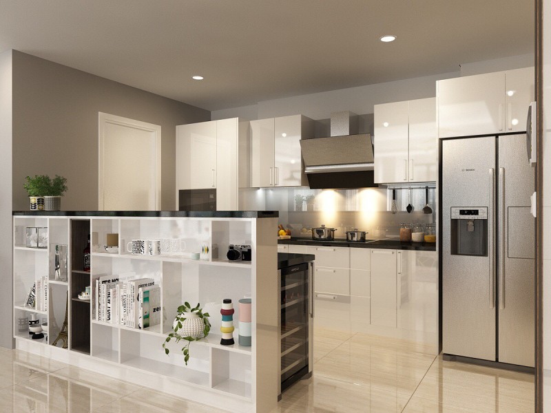 Thiết kế bếp đẹp năm 2024