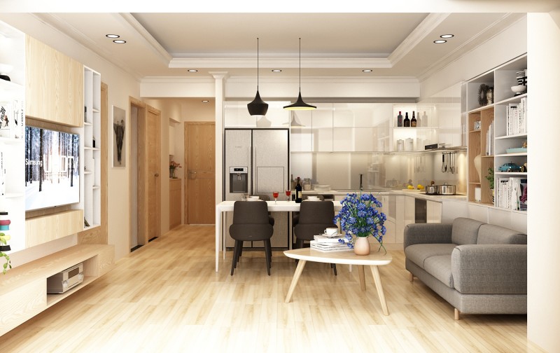 Thiết kế bếp đẹp năm 2024