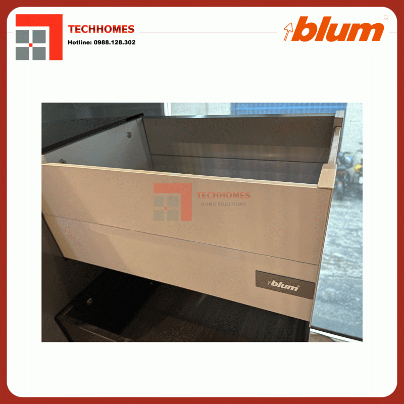 Tủ thực phẩm SPACE TOWER TANDEMBOX Y6 Blum 5194287 xám