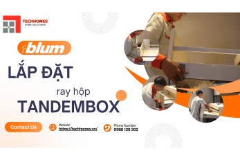 CÁCH LẮP ĐẶT RAY HỘP TANDEMBOX