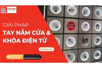 GIẢI PHÁP TAY NẮM CỬA VÀ KHÓA ĐIỆN TỬ HAFELE 