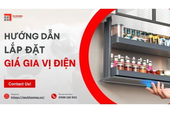 HƯỚNG DẪN CÁCH LẮP ĐẶT GIÁ GIA VỊ ĐIỆN