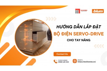 HƯỚNG DẪN LẮP ĐẶT BỘ ĐIỆN SERVO-DRIVE CHO TAY NÂNG