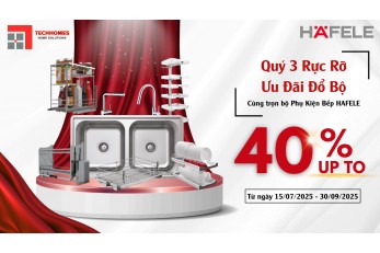 KHUYẾN MÃI CHẬU VÀ VÒI HAFELE QUÝ 3. 2025
