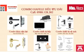 khuyến mãi Hafele trọn bộ sản phẩm 