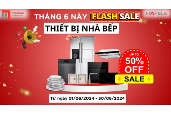 Khuyến mãi thiết bị bếp hafele 50%