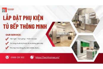 LẮP ĐẶT PHỤ KIỆN TỦ BẾP THÔNG MINH 