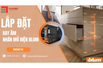 HƯỚNG DẪN LẮP ĐẶT RAY ÂM NHẤN MỞ ĐIỆN 