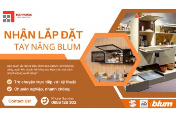NHẬN LẮP ĐẶT TAY NÂNG BLUM