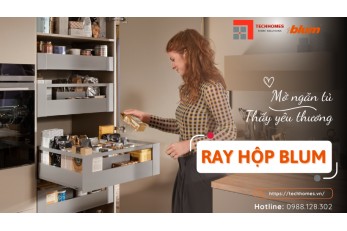 NHỮNG ĐIỀU CẦN BIẾT KHI LỰA CHỌN RAY HỘP NGĂN KÉO BLUM