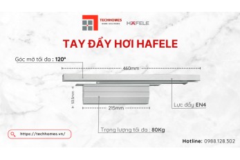 tay đẩy hơi hafele