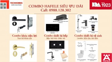 khuyến mãi Hafele trọn bộ sản phẩm 