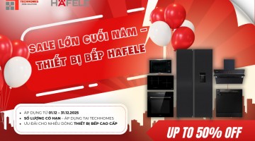 Ưu đãi thiết bị hafele đến 50%