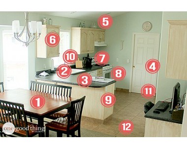 12 bước để có một căn nhà bếp sạch sẽ