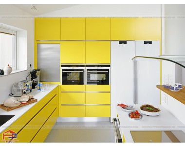 30 ý tưởng nhà bếp màu vàng đẹp để bạn thử