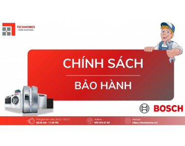 Chính sách bảo hành hãng Bosch