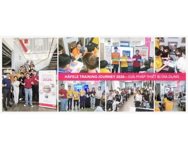 HAFELE TRAINING JOURNEY 2026 - THIẾT BỊ GIA DỤNG