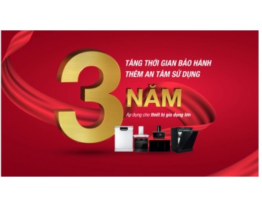 Hafele Việt  Nam thông báo chính sách bảo hành mới cho thiết bị gia dụng Hafele -2021