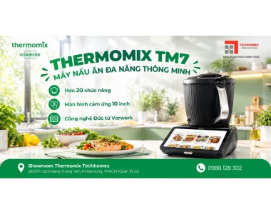 Thermomix TM7 Cao Cấp – Thiết Bị Nấu Ăn Đa Năng Thông Minh 