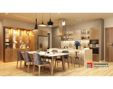 Thiết kế và Thi Công Bếp Midtown quận 7