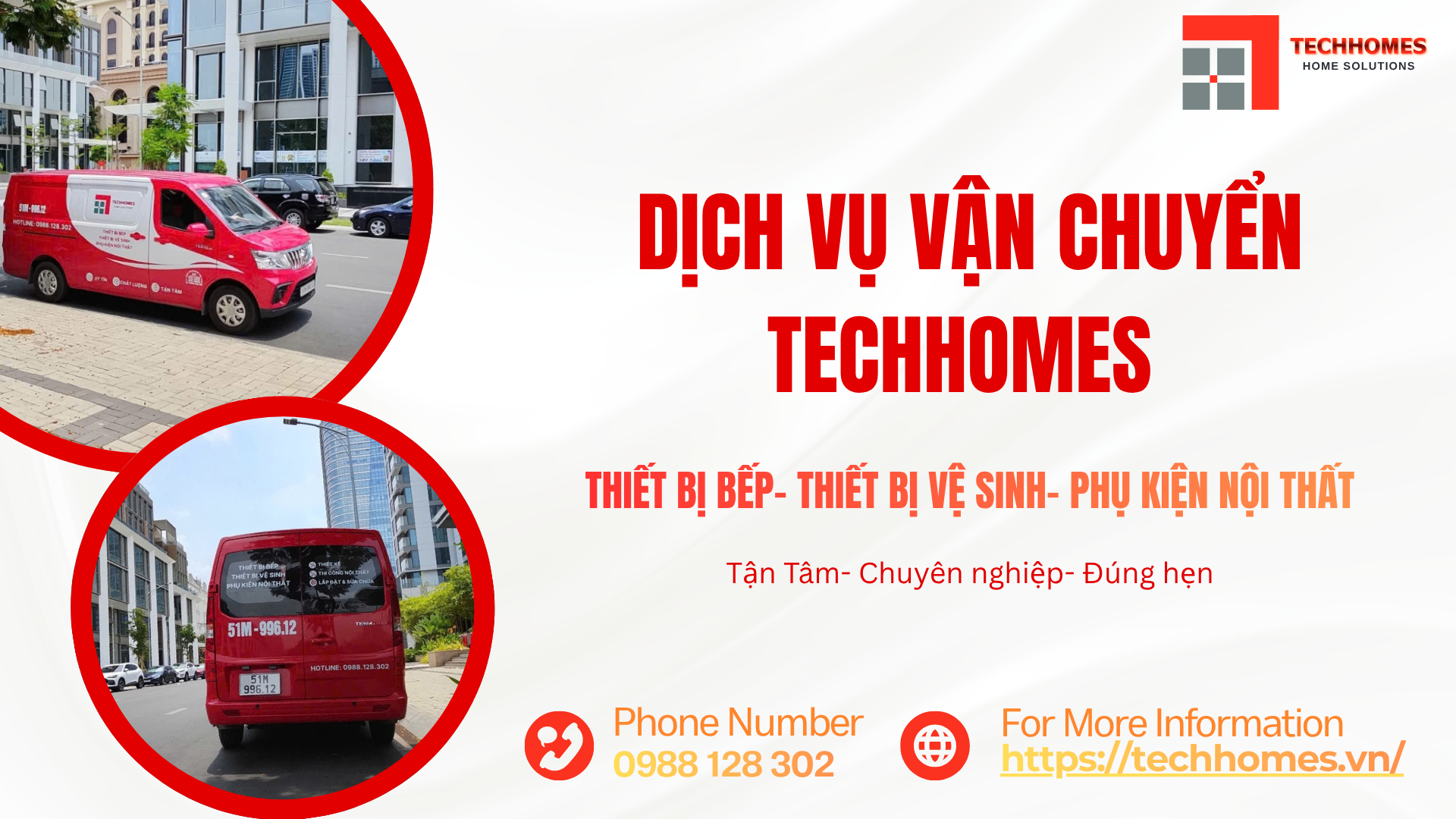 DỊCH VỤ VẬN CHUYỂN TECHHOMES VIỆT NAM