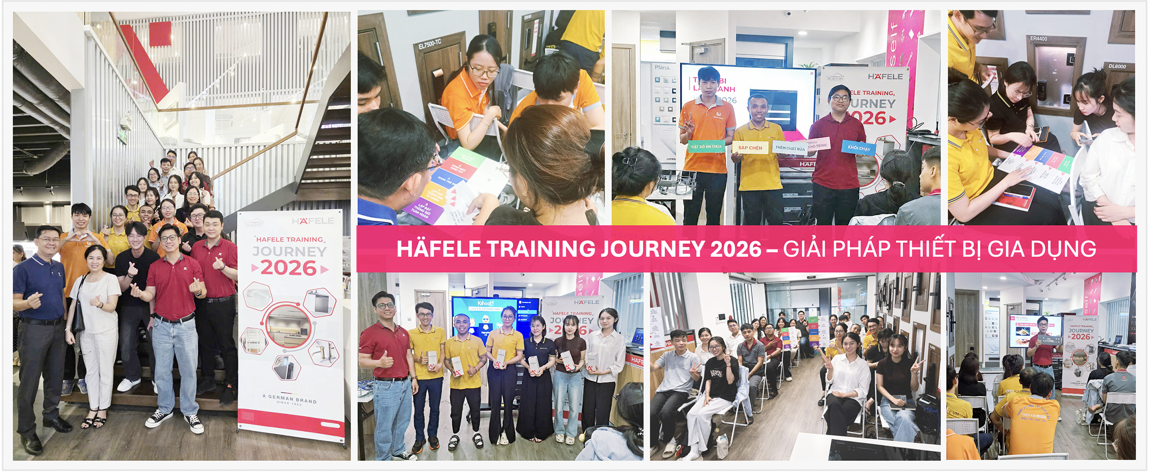 HAFELE TRAINING JOURNEY 2026 - THIẾT BỊ GIA DỤNG