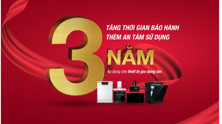 Hafele Việt  Nam thông báo chính sách bảo hành mới cho thiết bị gia dụng Hafele -2021