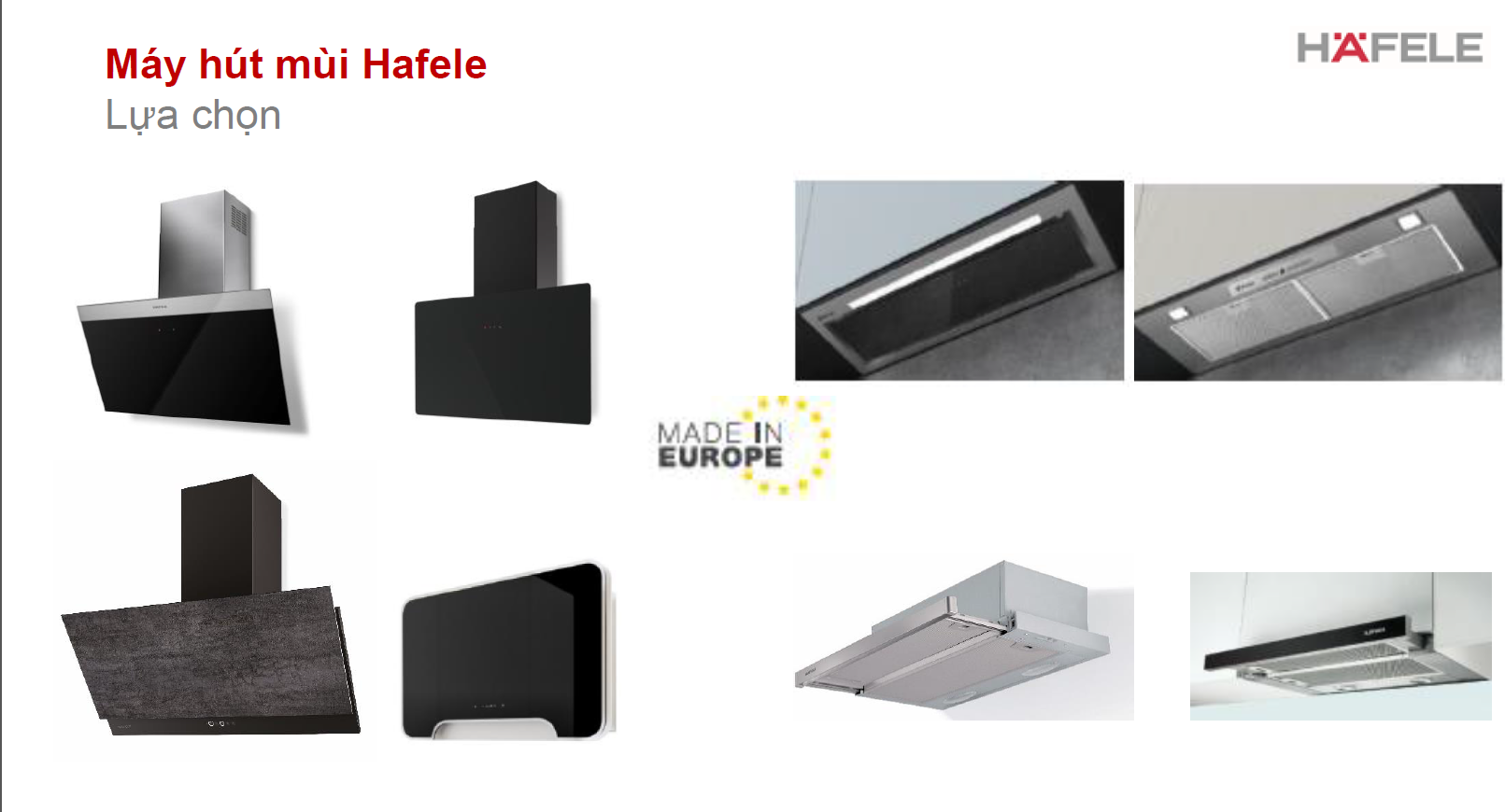 Top 10 loại máy hút mùi cho nhà bếp được ưu chuộng nhất hiện nay