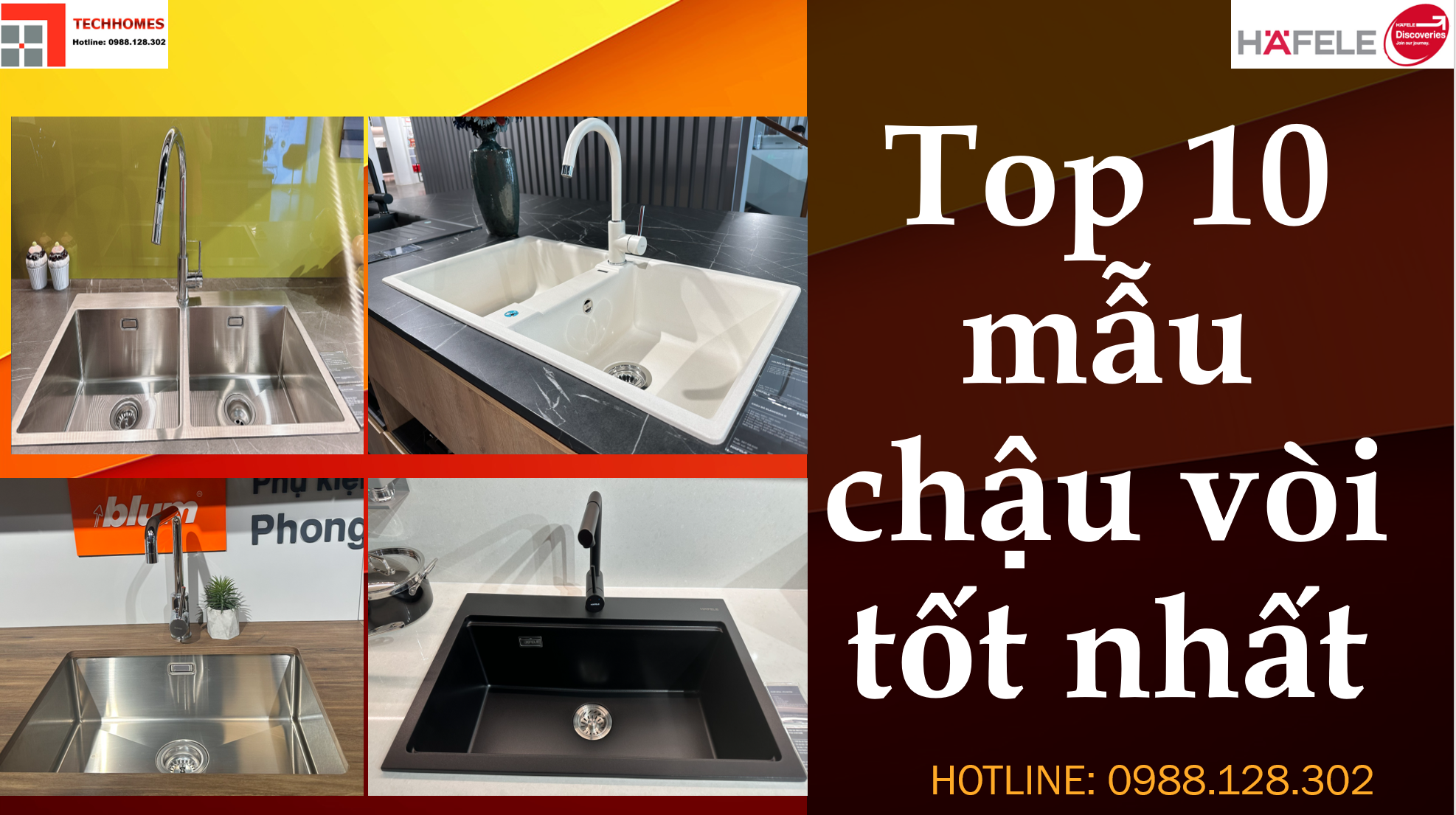Top 10 mẫu chậu vòi tốt nhất