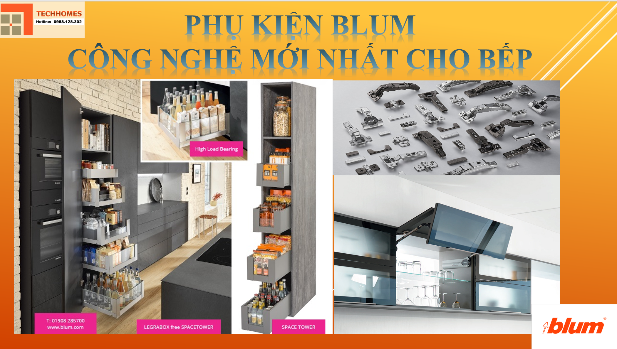 TOP CÁC SẢN PHẨM BLUM ĐƯỢC DÙNG NHIỀU NHẤT