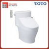 Bàn cầu hai khối TOTO CS767RW6 nắp rửa điện tử WASHLET