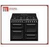BẾP NẤU KÈM LÒ NƯỚNG CÓ MẶT BẾP GAS SMEG VICTORIA, 110CM