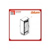 Bộ khớp nối REVEGO uno, ứng dụng lắp trên mặt bàn, độ dày ván tủ kỹ thuật 15-19mm, bên phải - 801V705B.L3 - 3536801