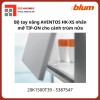 Bộ tay nâng Blum AVENTOS HK-XS nhấn mở TIP-ON 20K1500T39 5387547