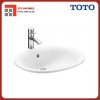 Chậu Lavabo TOTO L762 đặt dương vành