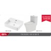 Combo thiết bị vệ sinh hafele chính hãng 732.19.630