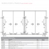 PHỤ KIỆN CỬA TRƯỢT NHÔM KÍNH HAFELE 4 CÁNH
