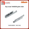 Ray trượt Blum TANDEM 550F5000B 5921262 mở 3/4 ray 30kg