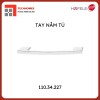 Tay nắm tủ Hafele Chrome bóng 110.34.227