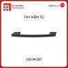 Tay nắm tủ Hafele Đen mờ 110.34.327