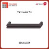 Tay nắm tủ Hafele, màu đồng rêu 170x30mm 106.61.034