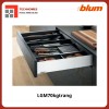 Trọn bộ ray hộp LEGRABOX M - Blum 70kg trắng