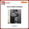 Tủ đồ khô Blum SPACE TOWER LEGRABOX 1766107 xám, rộng 275 -600mm