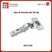 Bản Lề Trùm Nửa Metalla SM 110° Giảm Chấn Hafele 315.11.751